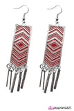 Paparazzi "Lone Star" earring Paparazzi Jewelry