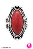 Paparazzi "Long Live Cowgirls - Red" ring Paparazzi Jewelry
