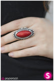 Paparazzi "Long Live Cowgirls - Red" ring Paparazzi Jewelry
