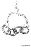 Paparazzi "Look Alive!" Silver Bracelet Paparazzi Jewelry