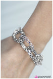 Paparazzi "Look Alive!" Silver Bracelet Paparazzi Jewelry