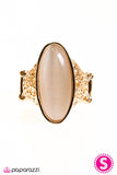 Paparazzi "Look At Her GLOW! - Gold" ring Paparazzi Jewelry