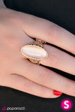 Paparazzi "Look At Her GLOW! - Gold" ring Paparazzi Jewelry