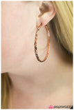 Paparazzi "Lookin Sharp - Copper" earring Paparazzi Jewelry