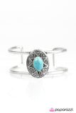 Paparazzi "Look On The Sunny Side - Blue" bracelet Paparazzi Jewelry