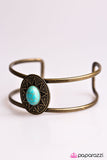 Paparazzi "Look On The Sunny Side - Brass" bracelet Paparazzi Jewelry