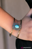 Paparazzi "Look On The Sunny Side - Brass" bracelet Paparazzi Jewelry