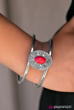 Paparazzi "Look On The Sunny Side - Red" bracelet Paparazzi Jewelry