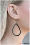 Paparazzi "Look Out Below! - Black" necklace Paparazzi Jewelry