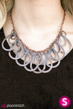 Paparazzi "Look Out Below! - Copper" necklace Paparazzi Jewelry