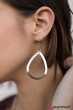 Paparazzi "Look Out Below! - Silver" necklace Paparazzi Jewelry