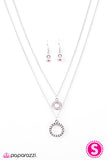 Paparazzi "Looks Like Radiance" Pink Necklace & Earring Set Paparazzi Jewelry