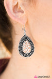 Paparazzi "Looks Like Rain - Silver" earring Paparazzi Jewelry