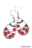 Paparazzi "Lost At Sea" Red Earrings Paparazzi Jewelry
