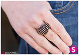 Paparazzi "Lost In the Crowd" Copper Ring Paparazzi Jewelry
