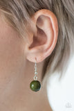 Paparazzi "Lost Safari" Green Necklace & Earring Set Paparazzi Jewelry