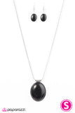 Paparazzi "Lounging At The Lagoon - Black" necklace Paparazzi Jewelry