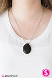 Paparazzi "Lounging At The Lagoon - Black" necklace Paparazzi Jewelry