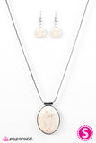 Paparazzi "Lounging At The Lagoon - White" necklace Paparazzi Jewelry