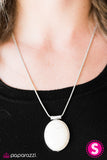 Paparazzi "Lounging At The Lagoon - White" necklace Paparazzi Jewelry