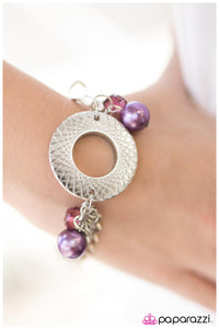 Paparazzi "Love Actually" Purple Bracelet Paparazzi Jewelry