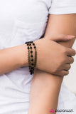 Paparazzi "Love and Affection" Black Bracelet Paparazzi Jewelry