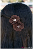 Paparazzi "Love Ballad - Brown" hair clip Paparazzi Jewelry