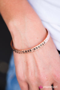 Paparazzi "Love Deeply - Rose Gold" bracelet Paparazzi Jewelry