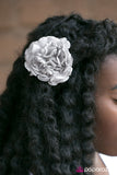 Paparazzi "Love Keeps GROWING" Silver VINTAGE VAULT Hair Clip Paparazzi Jewelry