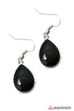 Paparazzi "Lovelust" Black Earrings Paparazzi Jewelry