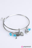 Paparazzi "Love Makes The World Go Round" Blue Bracelet Paparazzi Jewelry