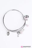 Paparazzi "Love Makes The World Go Round" Pink Bracelet Paparazzi Jewelry