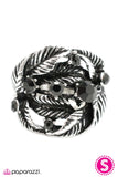 Paparazzi "Love Me or LEAF Me - Black " ring Paparazzi Jewelry