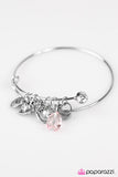 Paparazzi "Love Me True - Pink" bracelet Paparazzi Jewelry