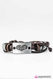 Paparazzi "Love Never Fails" Black Bracelet Paparazzi Jewelry