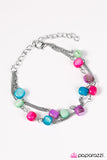 Paparazzi "Love On The Rocks - Multi" bracelet Paparazzi Jewelry