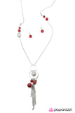 Paparazzi "Love Poem - Red " necklace Paparazzi Jewelry