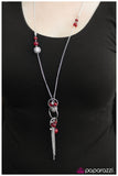 Paparazzi "Love Poem - Red " necklace Paparazzi Jewelry