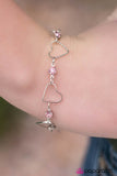 Paparazzi "Lovers Lane" Pink Bracelet Paparazzi Jewelry