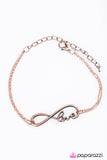 Paparazzi "Lovers Leap - Copper" bracelet Paparazzi Jewelry