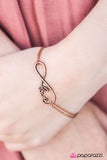 Paparazzi "Lovers Leap - Copper" bracelet Paparazzi Jewelry