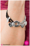 Paparazzi "Lovers Quarrel" Black Bracelet Paparazzi Jewelry