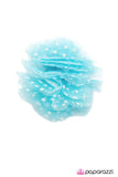 Paparazzi "Loves Me, Loves Me Not - Blue" hair clip Paparazzi Jewelry