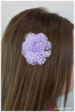 Paparazzi "Loves Me, Loves Me Not - Purple" hair clip Paparazzi Jewelry