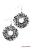 Paparazzi "Love Spell - Blue" earring Paparazzi Jewelry