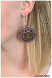 Paparazzi "Love Spell - Pink" earring Paparazzi Jewelry