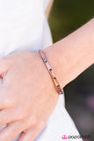 Paparazzi "Love to Love - Copper" bracelet Paparazzi Jewelry