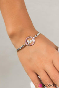 Paparazzi "Love Your Story - Pink" bracelet Paparazzi Jewelry