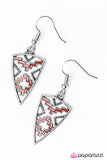 Paparazzi "Love Your Tribe - Red" earring Paparazzi Jewelry