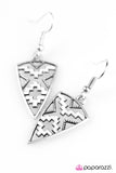 Paparazzi "Love Your Tribe - White" earring Paparazzi Jewelry